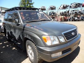 1998 LEXUS LX470 DARK OLIVE 4.7L AT 4WD Z18165